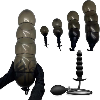 XXL Aufblasbarer Analplug mit Pumpe