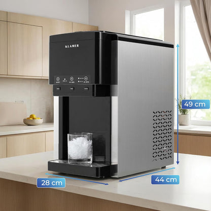 3-in-1 Eiswürfel- und Wasserspender