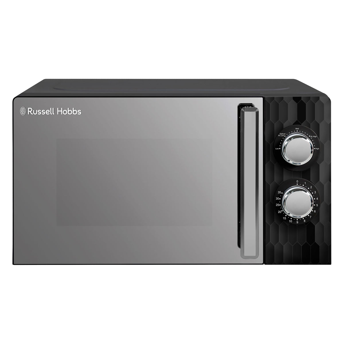 Mikrowelle RHMM715B mit Auftaufunktion, Schwarz