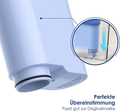 8 x Ersatzwasserfilter für Philips und Saeco Kaffeemaschinen, 8