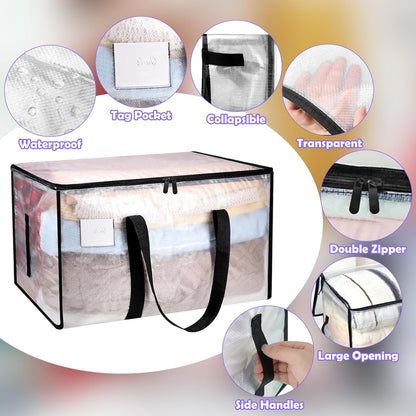 4-teiliges Umzugstaschen-Set, 90L