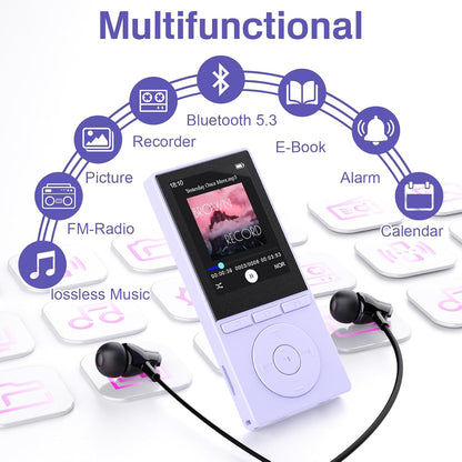 MP3-Player mit Bluetooth, Violet