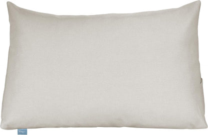 Keilkissen mit Seitenfach, Beige