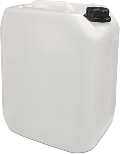 Wasserkanister Set mit Hahn, 2x10L, lebensmittelecht, 2x10 Liter DIN 45 + 1 Hahn
