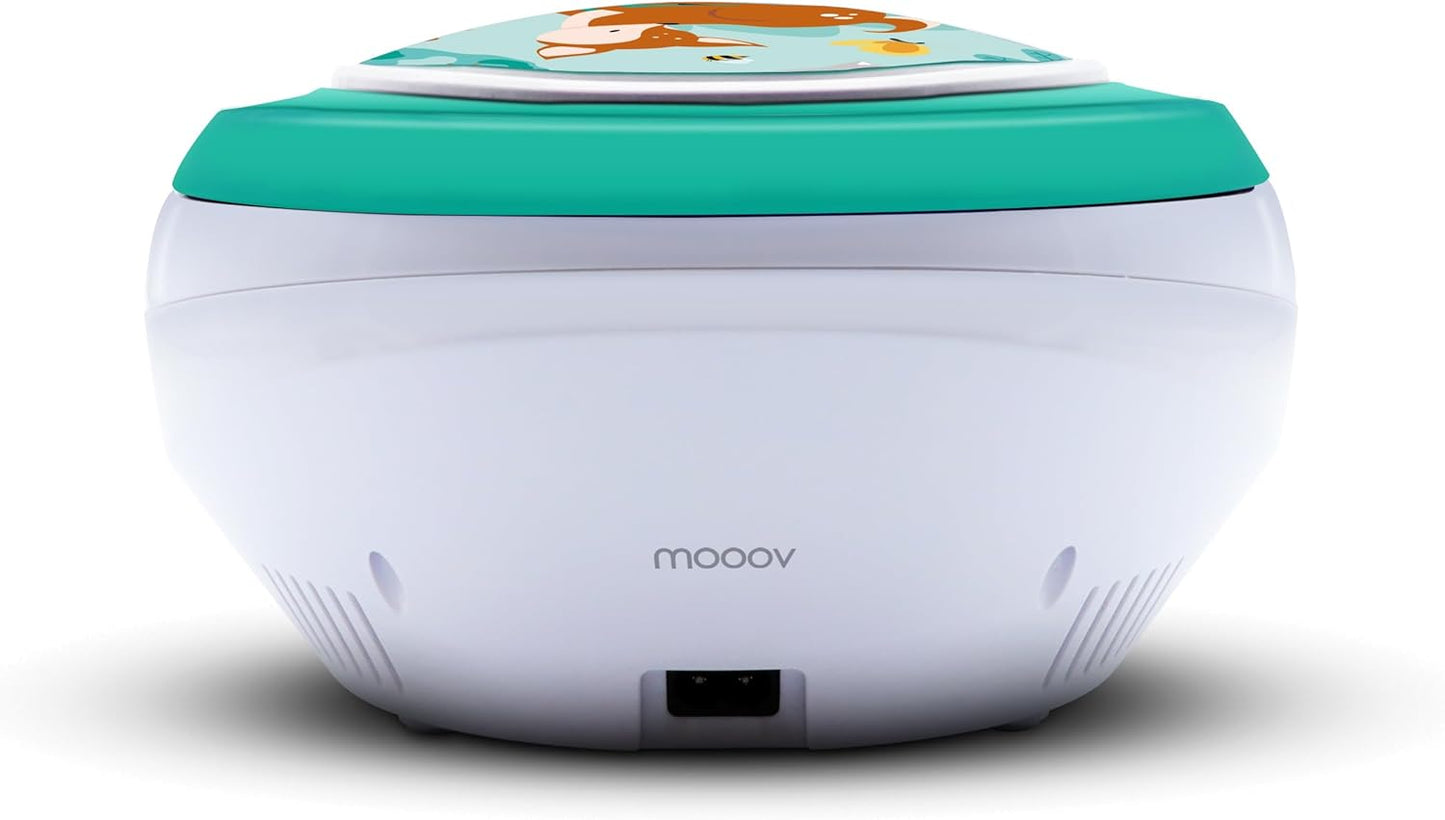 CD Player für Kinder mit Lautsprechern und USB, grün