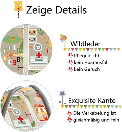 Spielteppich Strasse, 80 * 120 cm F
