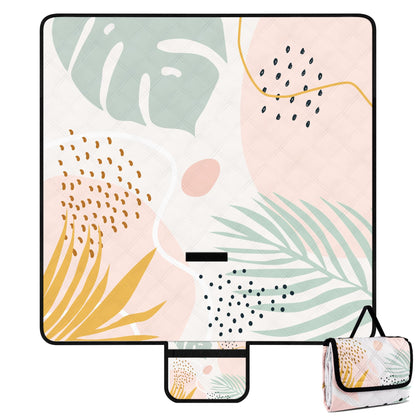 Wasserdichte Picknickdecke, Berry 200 x 200 cm 1