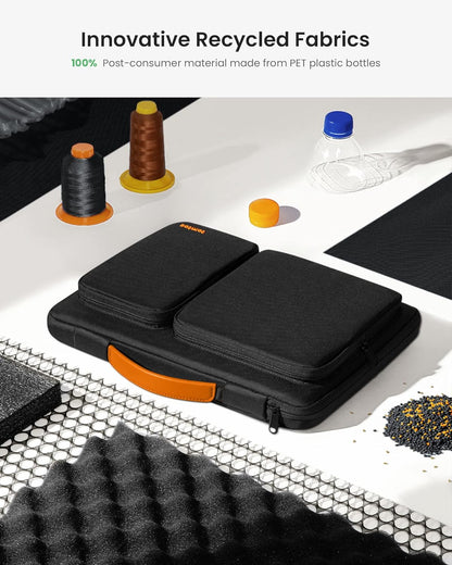 Laptop-Schutzhülle für 16 Zoll (MacBook Pro, ASUS, Dell), 16 Zoll für MacBook Pro 16 Schwarz