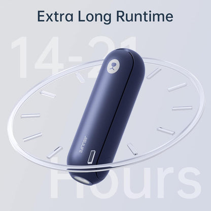 Mini-USB-Handventilator mit Licht, Blau