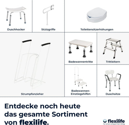 Toilettensitzerhöhung mit Deckel (10 cm)