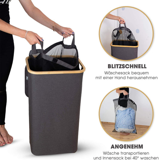 Wäschekorb mit Deckel