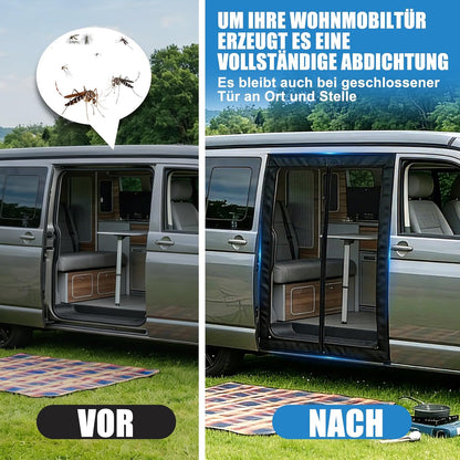 Magnetisches Moskitonetz für VW T5 und T6 Schiebetür, Schiebetür