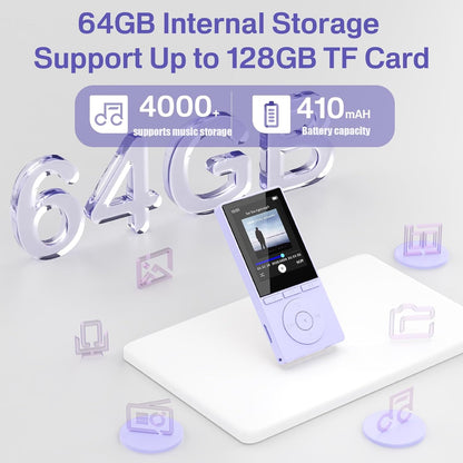 MP3-Player mit Bluetooth, Violet