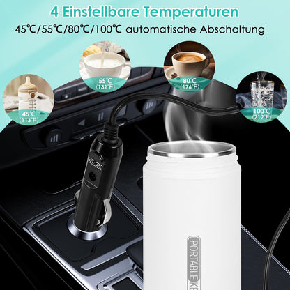 Reisewasserkocher für Auto (500ml, Weiss 2