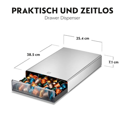 Kapselbehälter mit Schublade, Drawer Dispenser