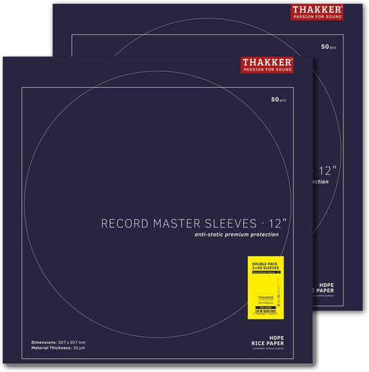 50 Stück Schallplattenhüllen - Record Master Sleeves