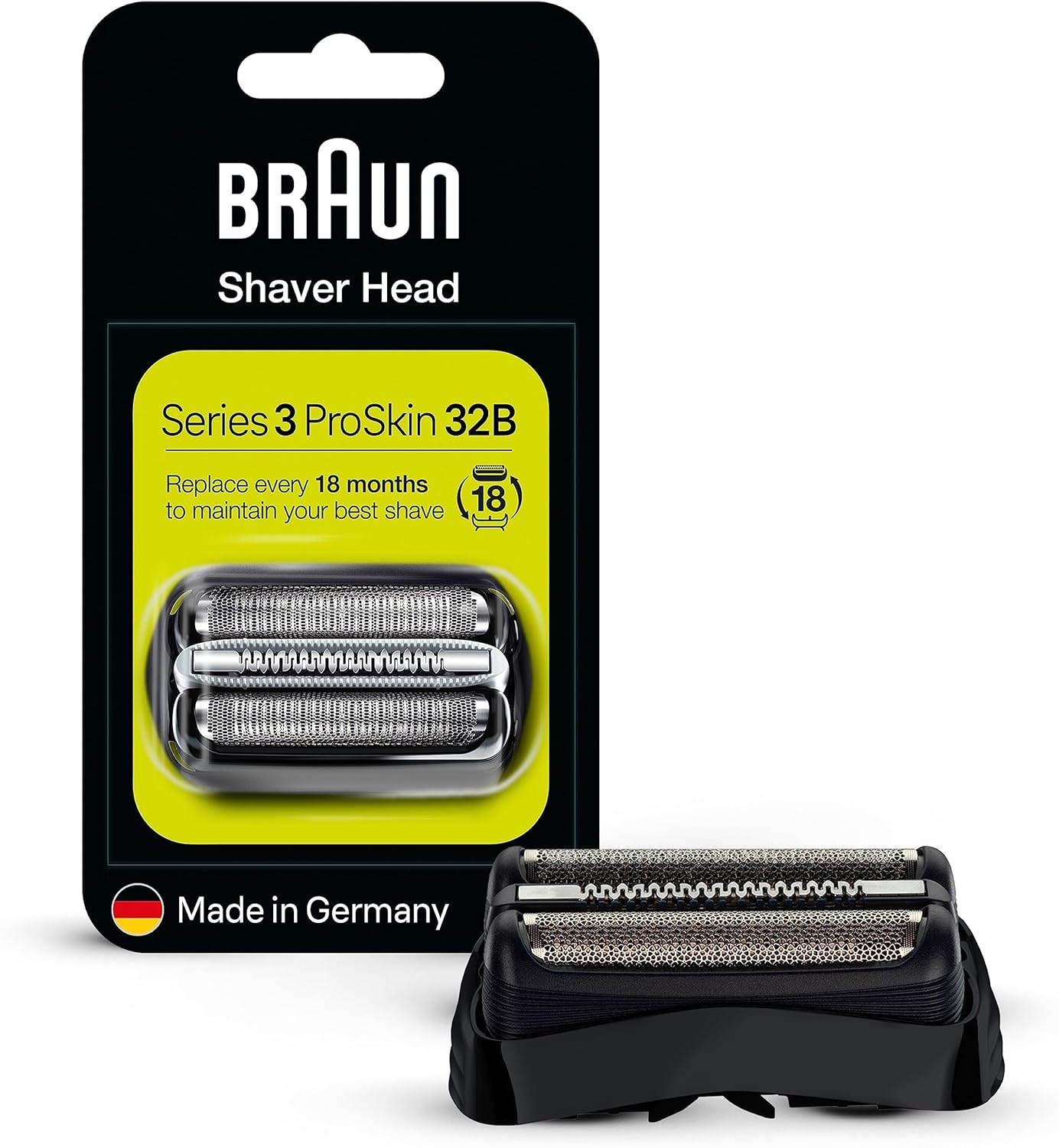 Scherkopf Series 3 ProSkin 32B, Braun Kombipack 32B