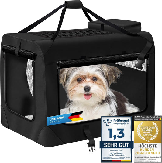Faltbare Hunde-Transportbox, S - 49x34x34 cm