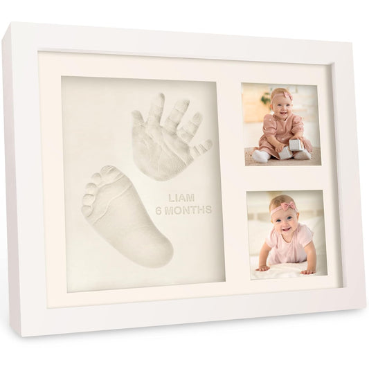 Baby Hand- und Fussabdruck Set, Alpine White Solo