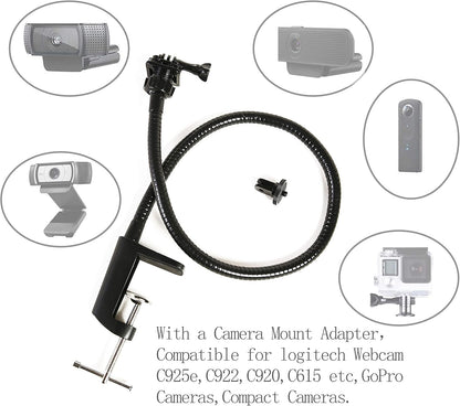 Flexibler Webcam-Ständer für Logitech & GoPro