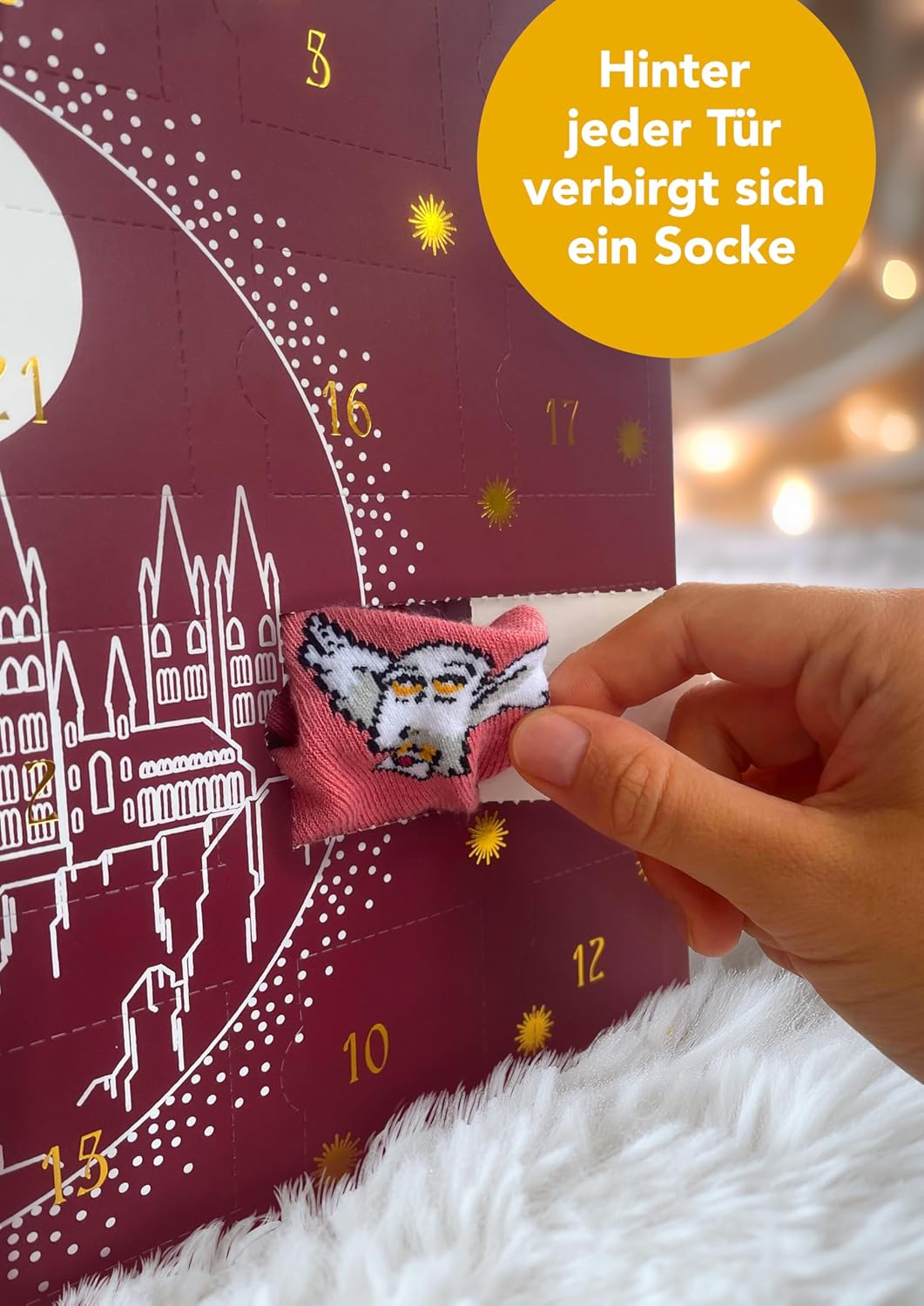 Harry Potter Socken-Adventskalender, 39-42