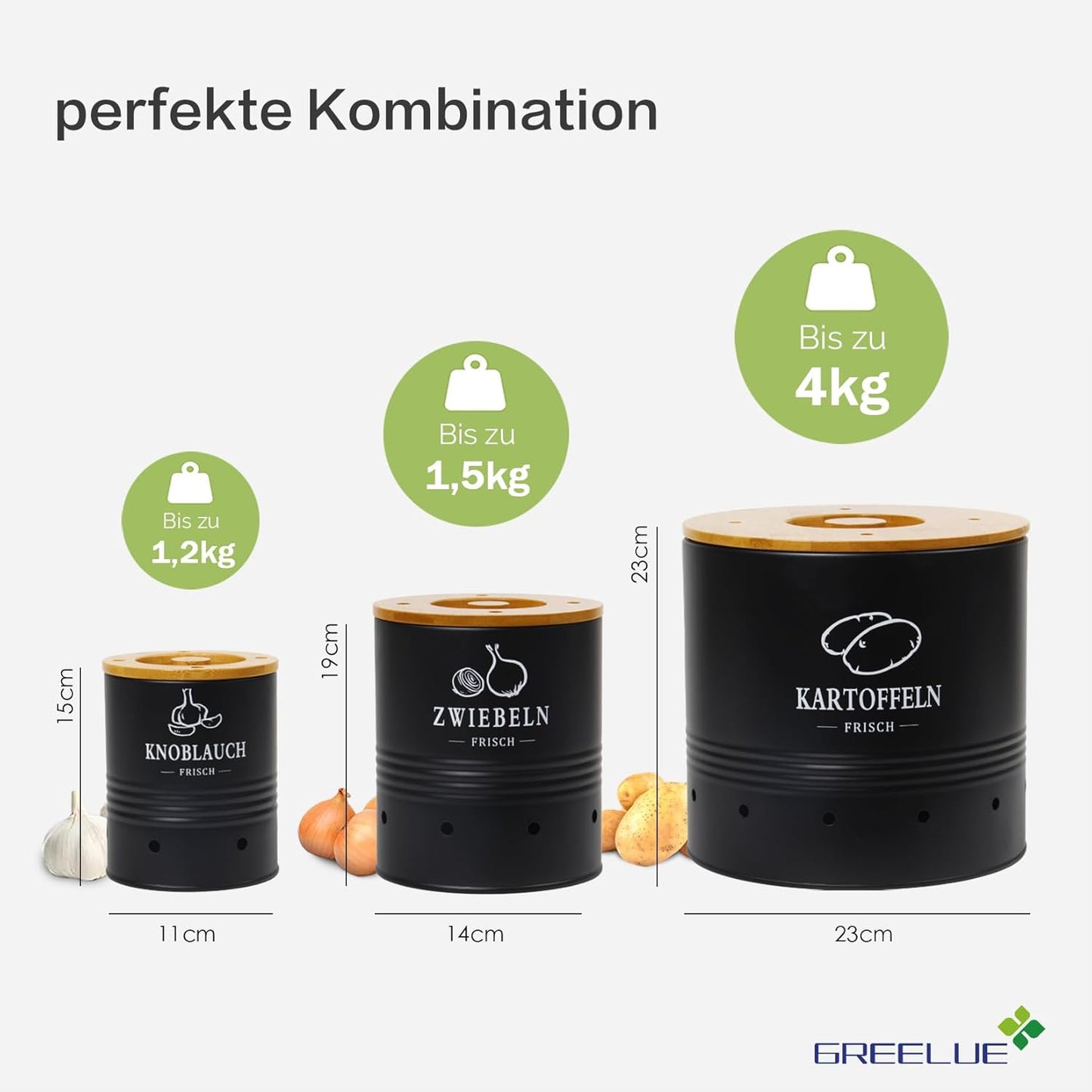 3-teilige Vorratsdosen-Set, SET02