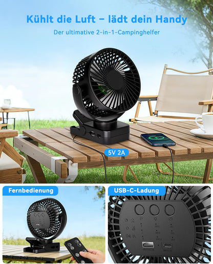 Mini-USB-Tischventilator