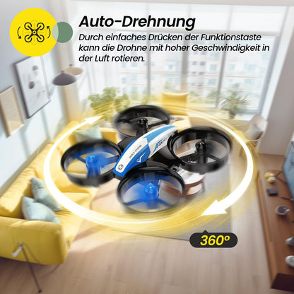 Mini-Drohne für Kinder, BLAU