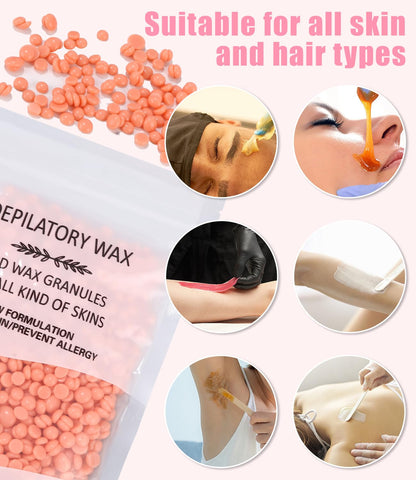 Waxing Set mit Wachswärmer und Zubehör