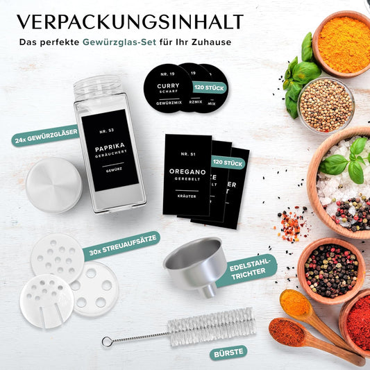 Gewürzgläser Set