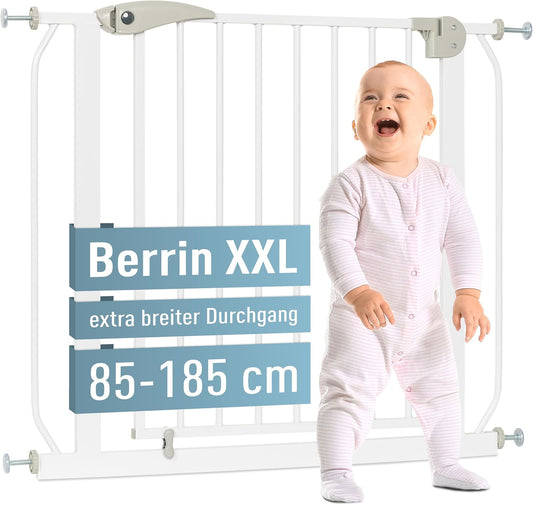 Türschutzgitter Berrin XXL für Babys & Kleinkinder, 105-115 cm