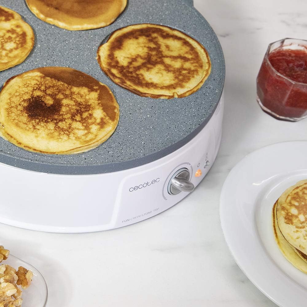 CrepeStone Twin, 1200W | Umkehrbare Platten