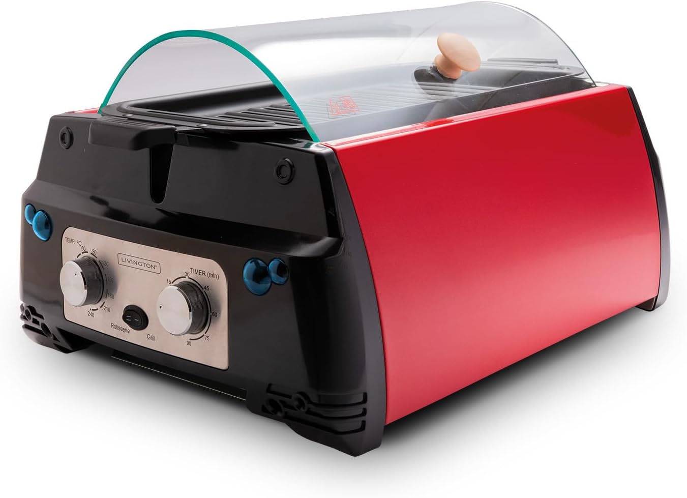 Rotisserie Chef Indoorgrill mit Drehspiess