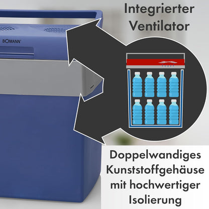 Auto-Kühlbox (12V/230V), 28 Liter