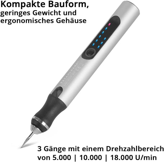 USB-Gravierstift UG-300 ST mit 3 Geschwindigkeiten