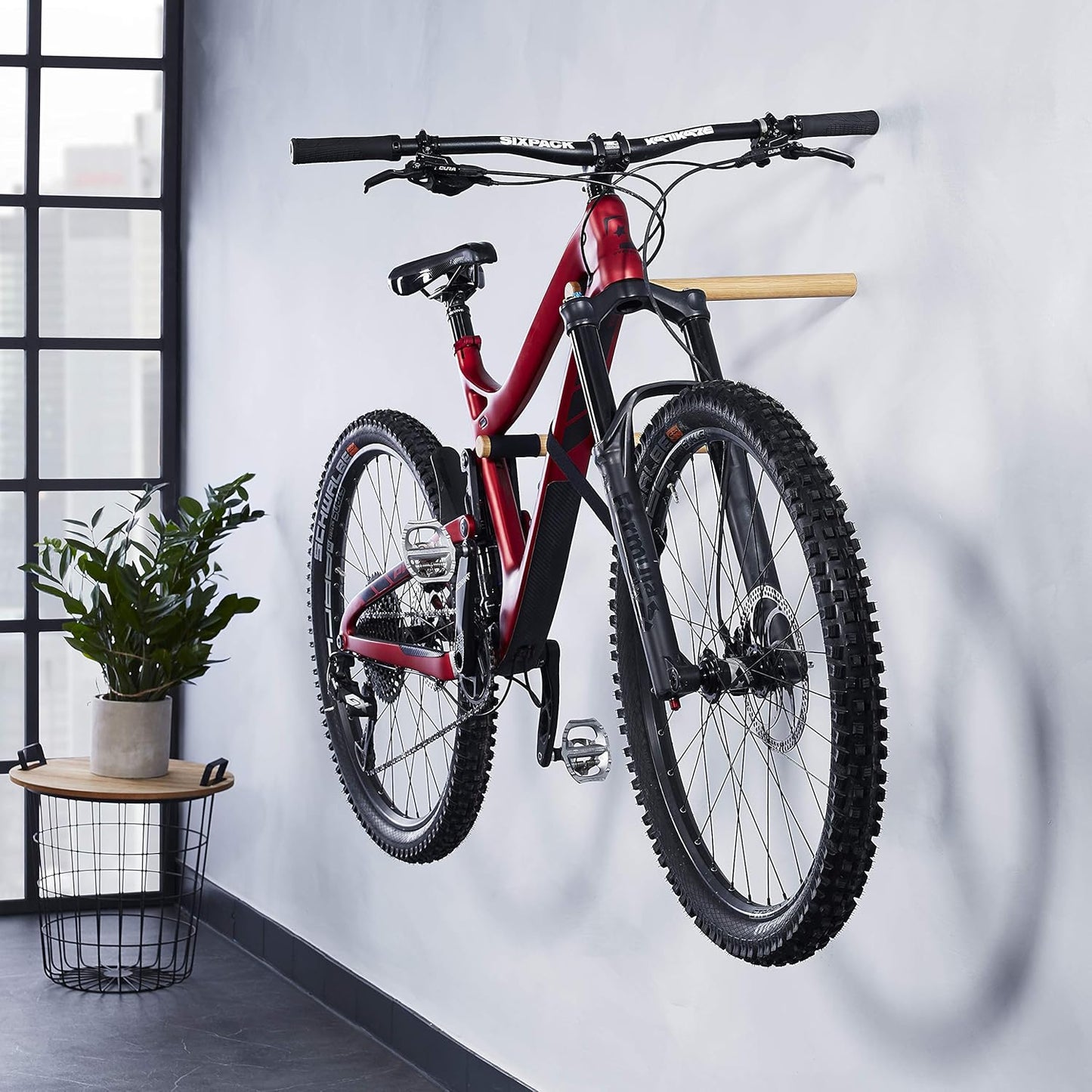 Velo-Wandhalterung, MTB, Eiche