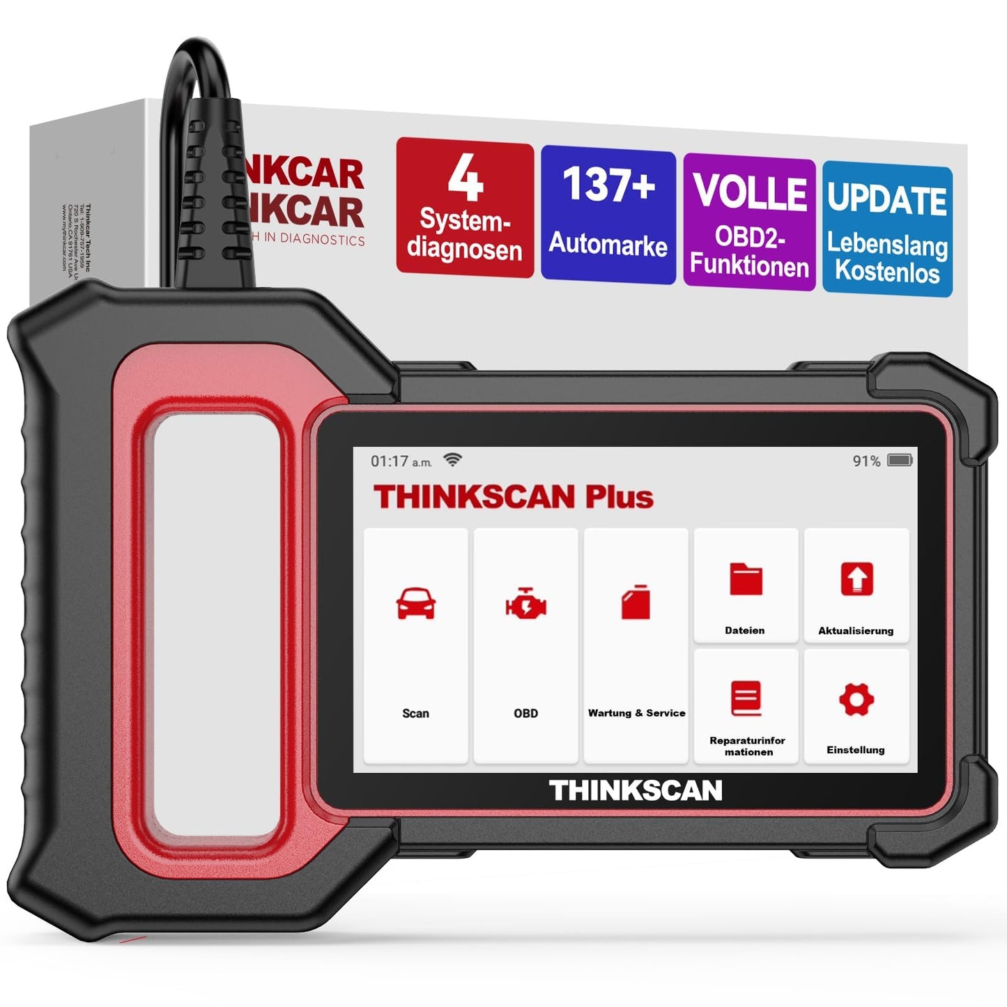OBD2 Diagnosegerät ThinkScan Plus S5