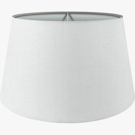 Lampenschirm, Weiss XL = ØU: 30cm | ØO: 23cm | H: 18cm