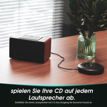 Tragbarer CD-Player SE10B, Grau