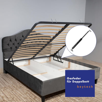 Gasdruckfeder für Türen & Kofferraum (700N, 500mm), 700 Newton 500 mm