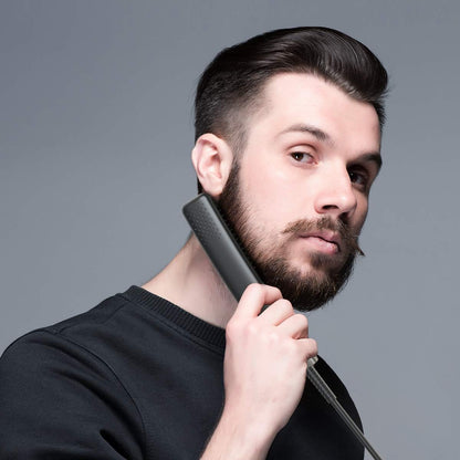 2-in-1 Haarglätter und Bartkamm