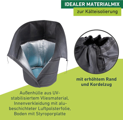 Winter-Topfschutz Superprotect XL (40-55 cm x 55 cm), Ø 40-55 cm x 55cm