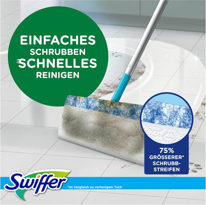 Bodenwischer Dry & Wet Starter-Set, Stab + 16 Dry + 8 Wet