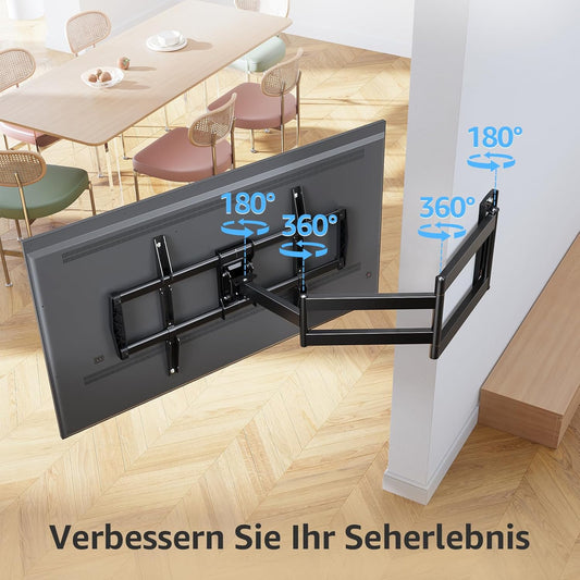 Langarm TV Wandhalterung 42-75 Zoll, 962mm Langarm TV Wandhalterung