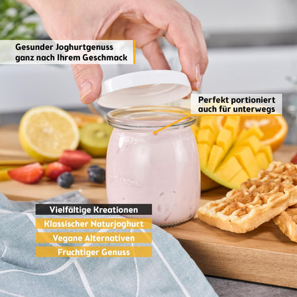 Elektrischer Joghurt Maker mit Timer und Auto-Stop