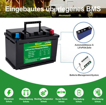 Lifepo4 Lithium Batterie 12V 100Ah
