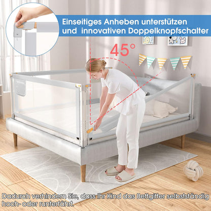 Bettschutzgitter, 180cm