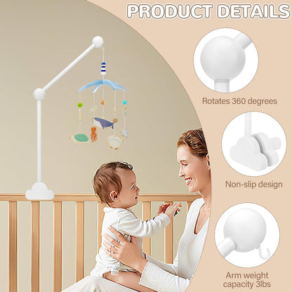 Höhenverstellbare Babymobile-Halterung