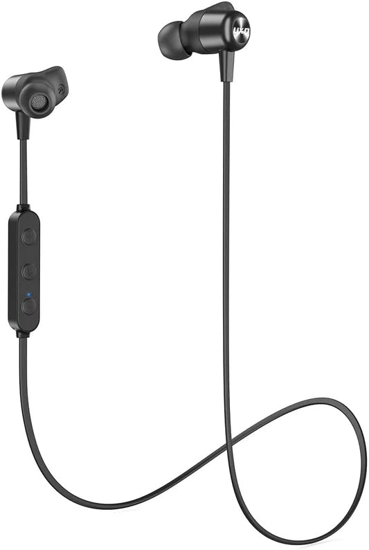 Kabellose In-Ear Sportkopfhörer mit Mikrofon, schwarz