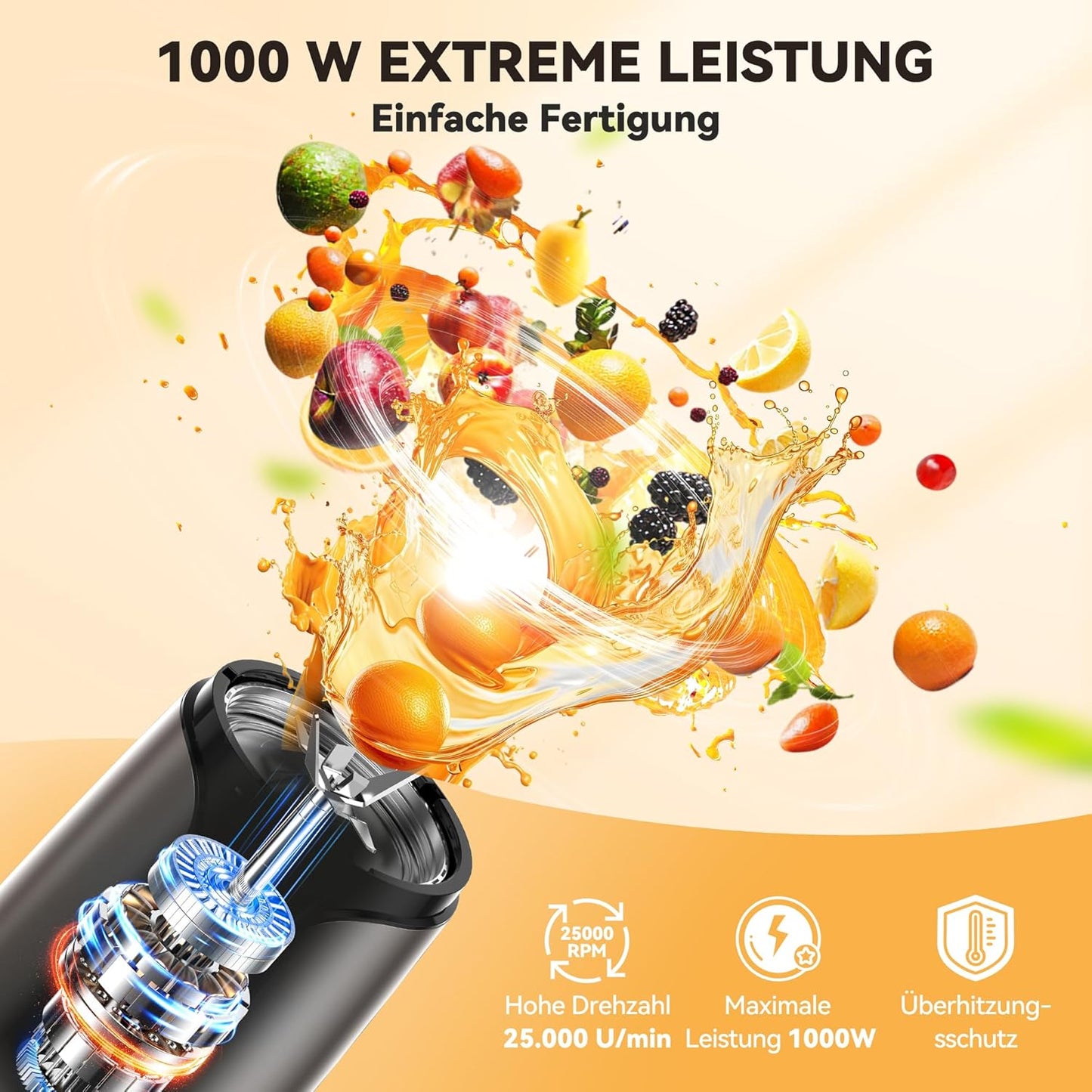 Smoothie Maker, Grau